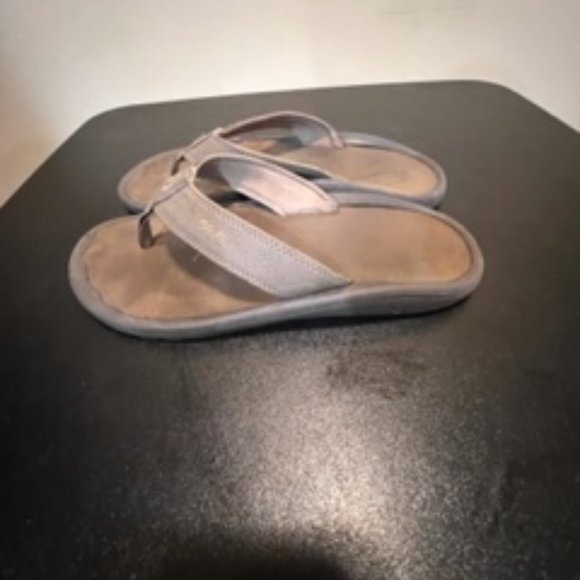 Olukai Ohana size 10 brown flipflop main image 14